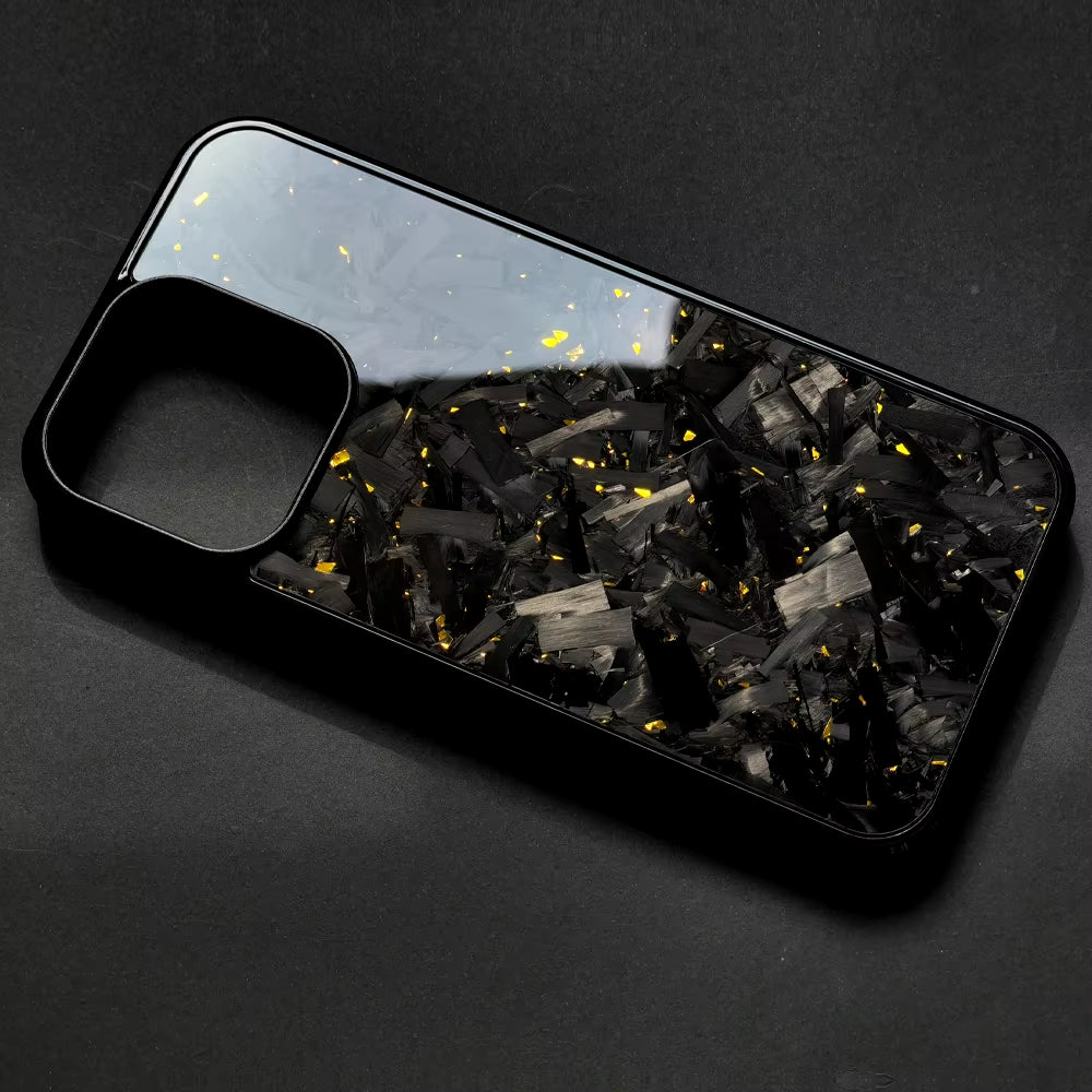 New Magsafe Cases for Iphone 15 Pro Max Real Forged Carbon Fiber for Iphone 16 13 14 12 11 14Plus 13Pro 11Promax Anti-Fall Case